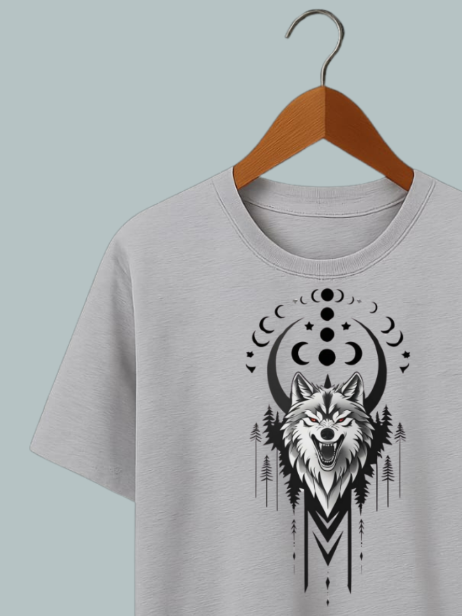 Alpha Wolf Oversized T Shirt - Image 4