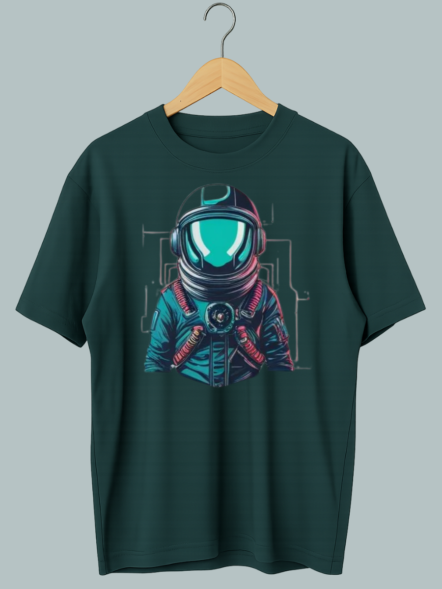 Cosmic Astronaut Oversized T Shirt - Image 2