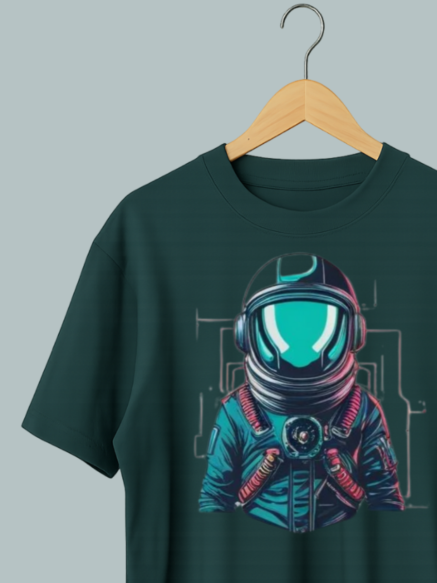 Cosmic Astronaut Oversized T Shirt - Image 4
