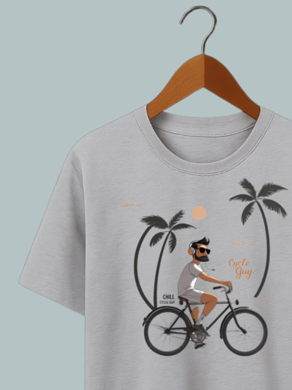 Cycle Guy Oversized T Shirt - Image 2
