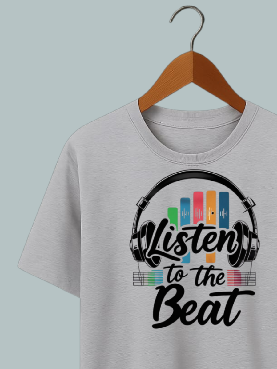 Listen to the Beat Oversized T Shirt - Image 4