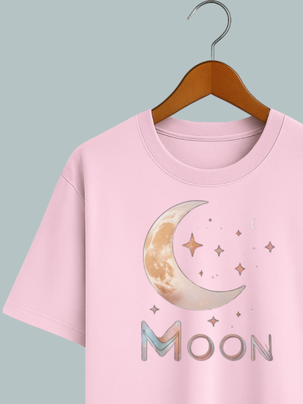 Moon Oversized T Shirt - Image 3