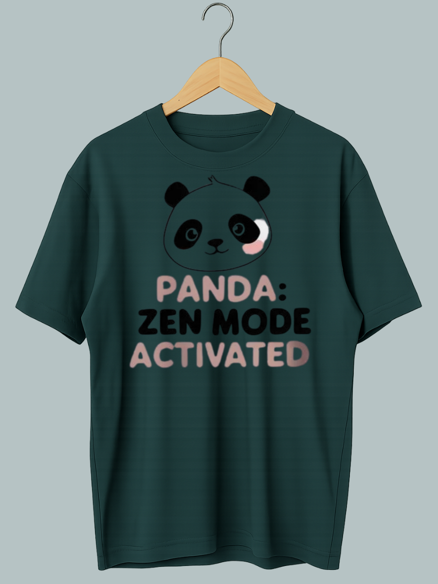 Zen mode oversized t-shirt - Image 2