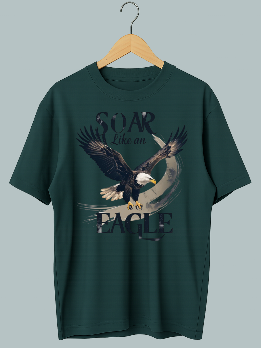 Soar Like an Eagle Oversized T Shirt - Image 2