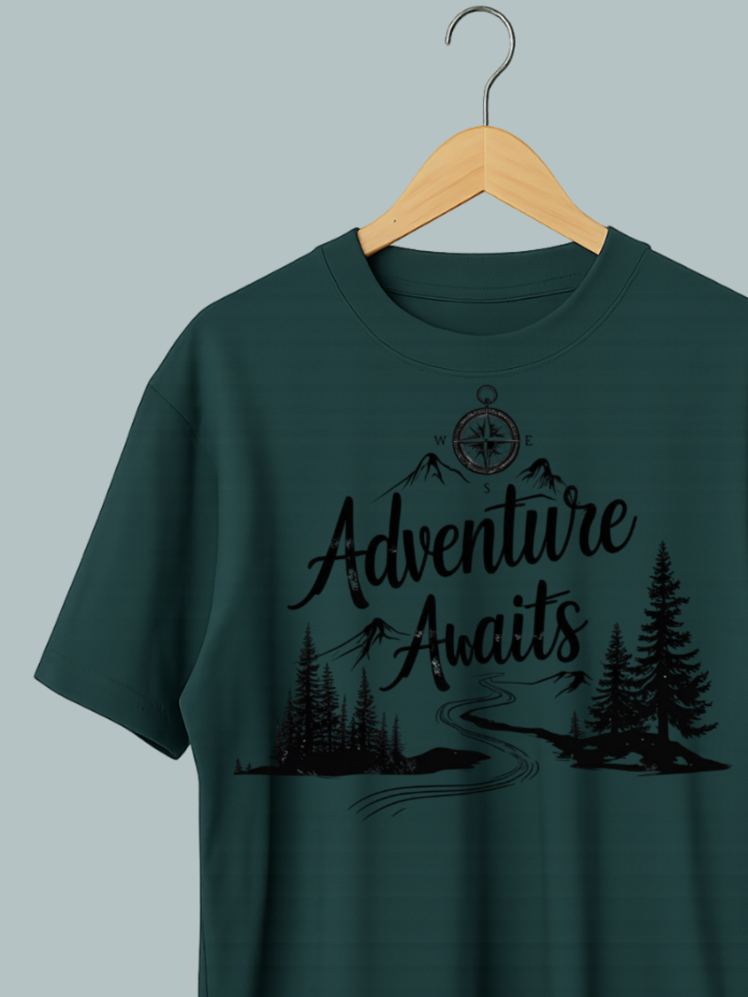 Adventure Awaits Oversized T Shirt - Image 4