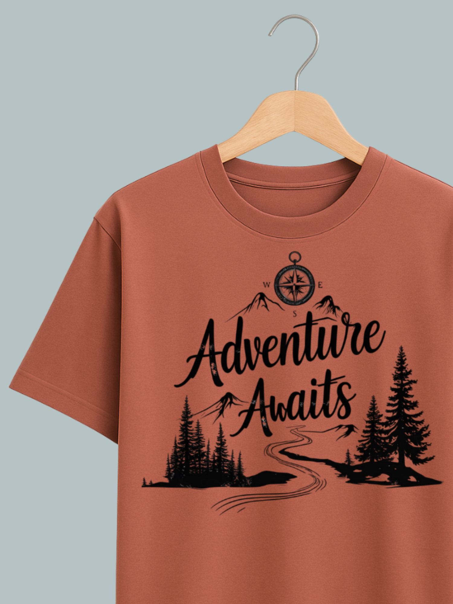 Adventure Awaits Oversized T Shirt - Image 3