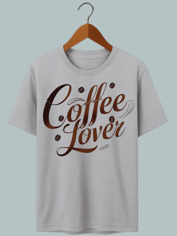 Coffee Lover Oversized T Shirt - Image 2