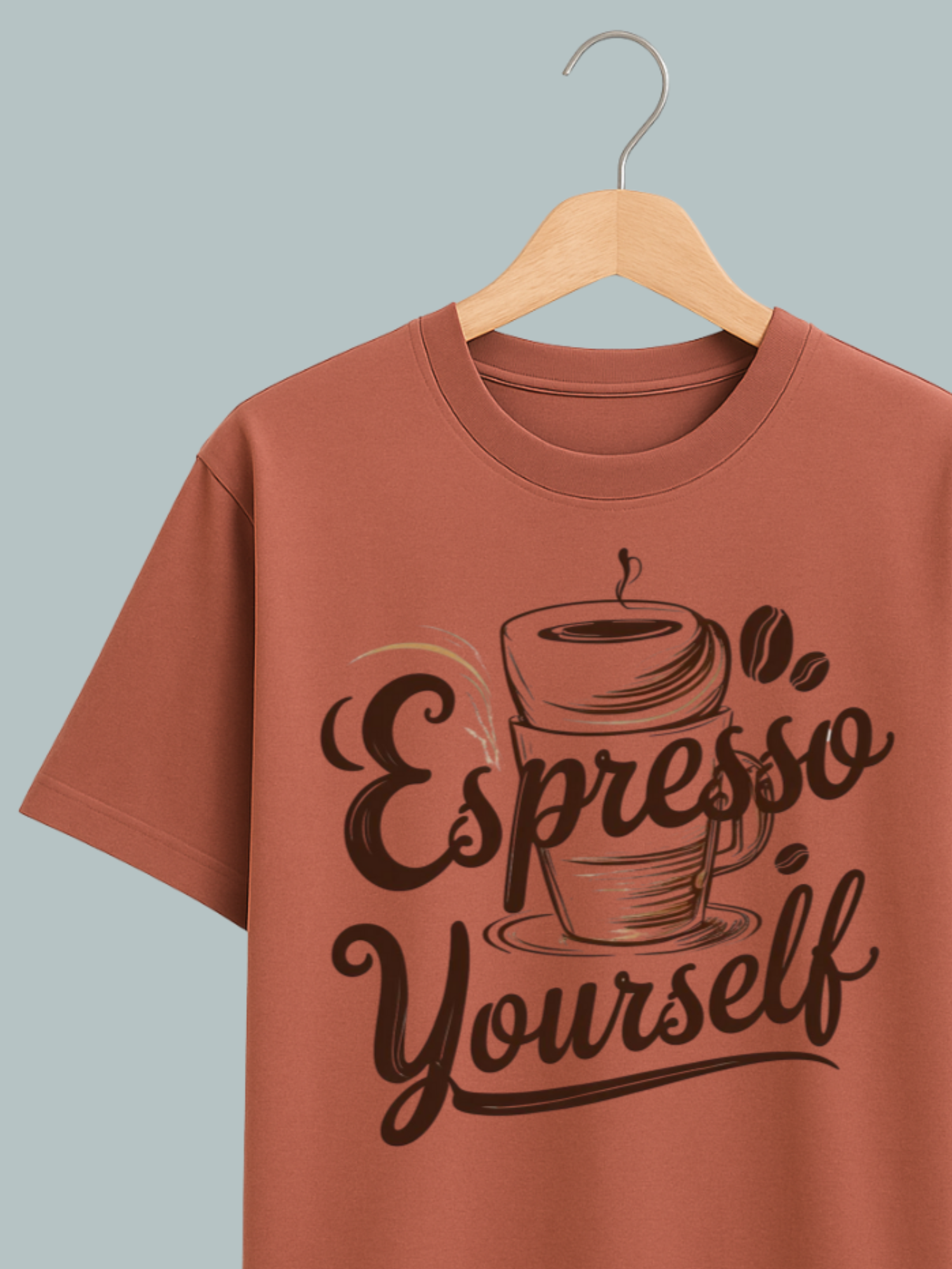 Espresso Yourself Oversized T Shirt - Image 3