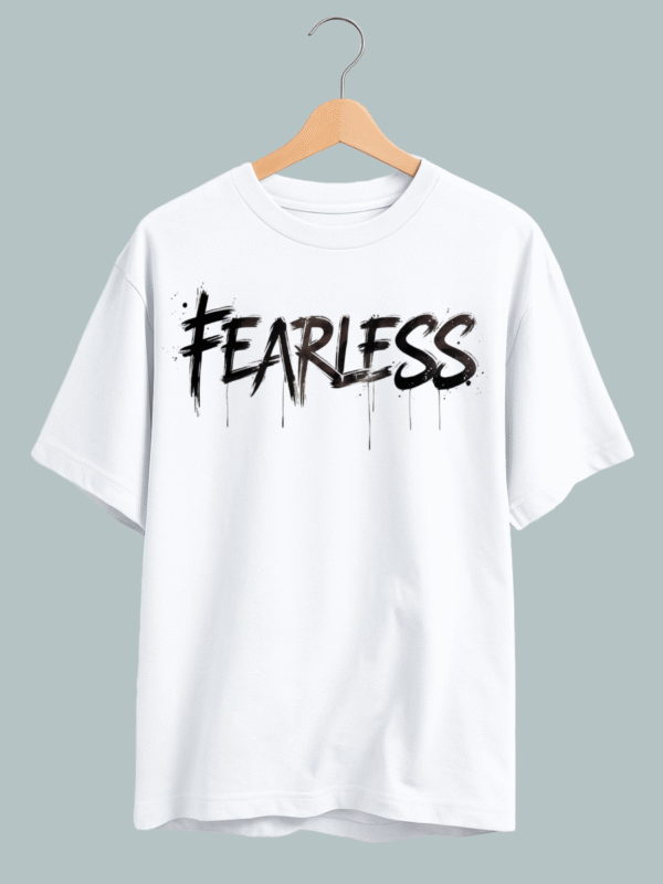 Fearless Oversized T Shirt - Image 2