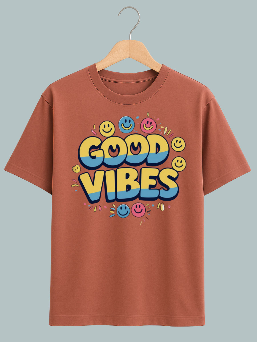 Good Vibes Oversized T Shirt - Image 2