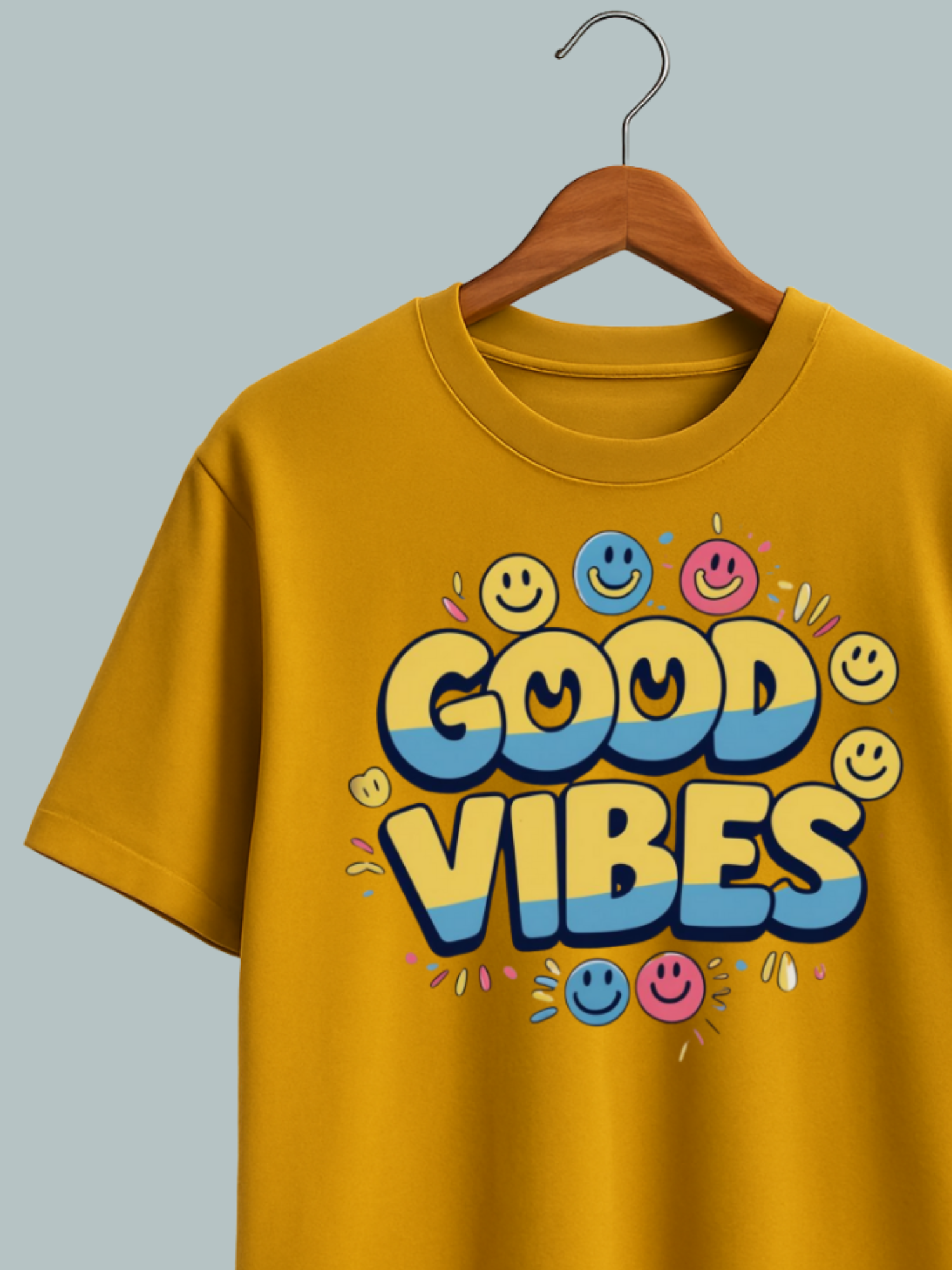 Good Vibes Oversized T Shirt - Image 3