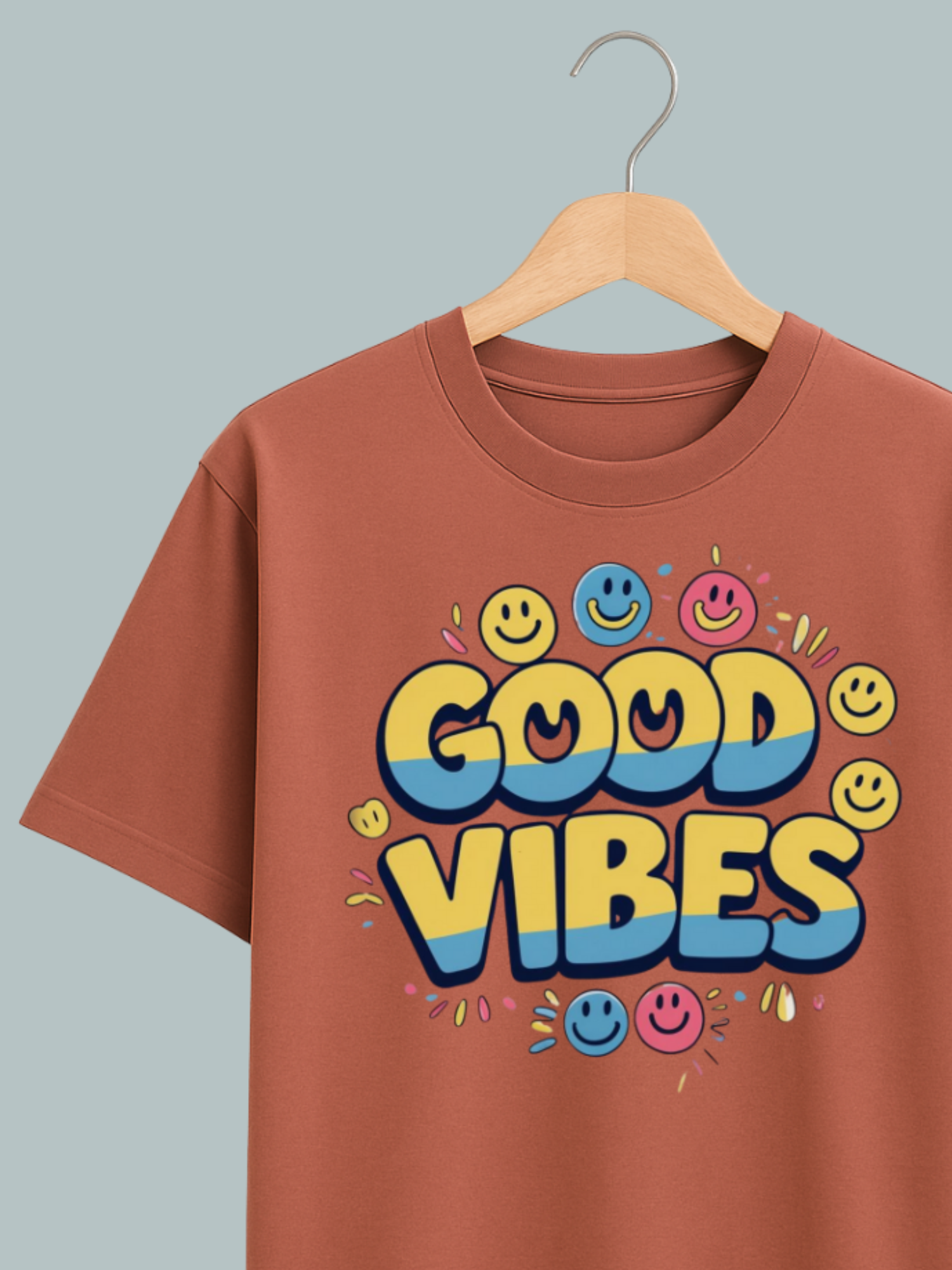 Good Vibes Oversized T Shirt - Image 4