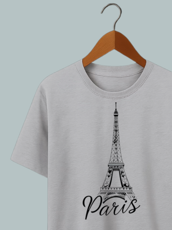 Paris Eiffel Tower Oversized T Shirt - Image 3