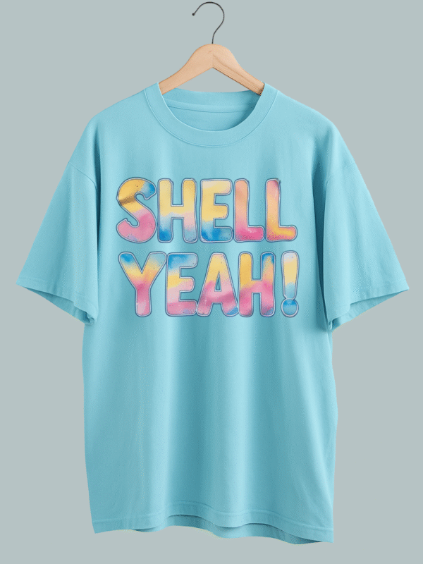 Shell Yeah! Oversized T-Shirt - Image 2