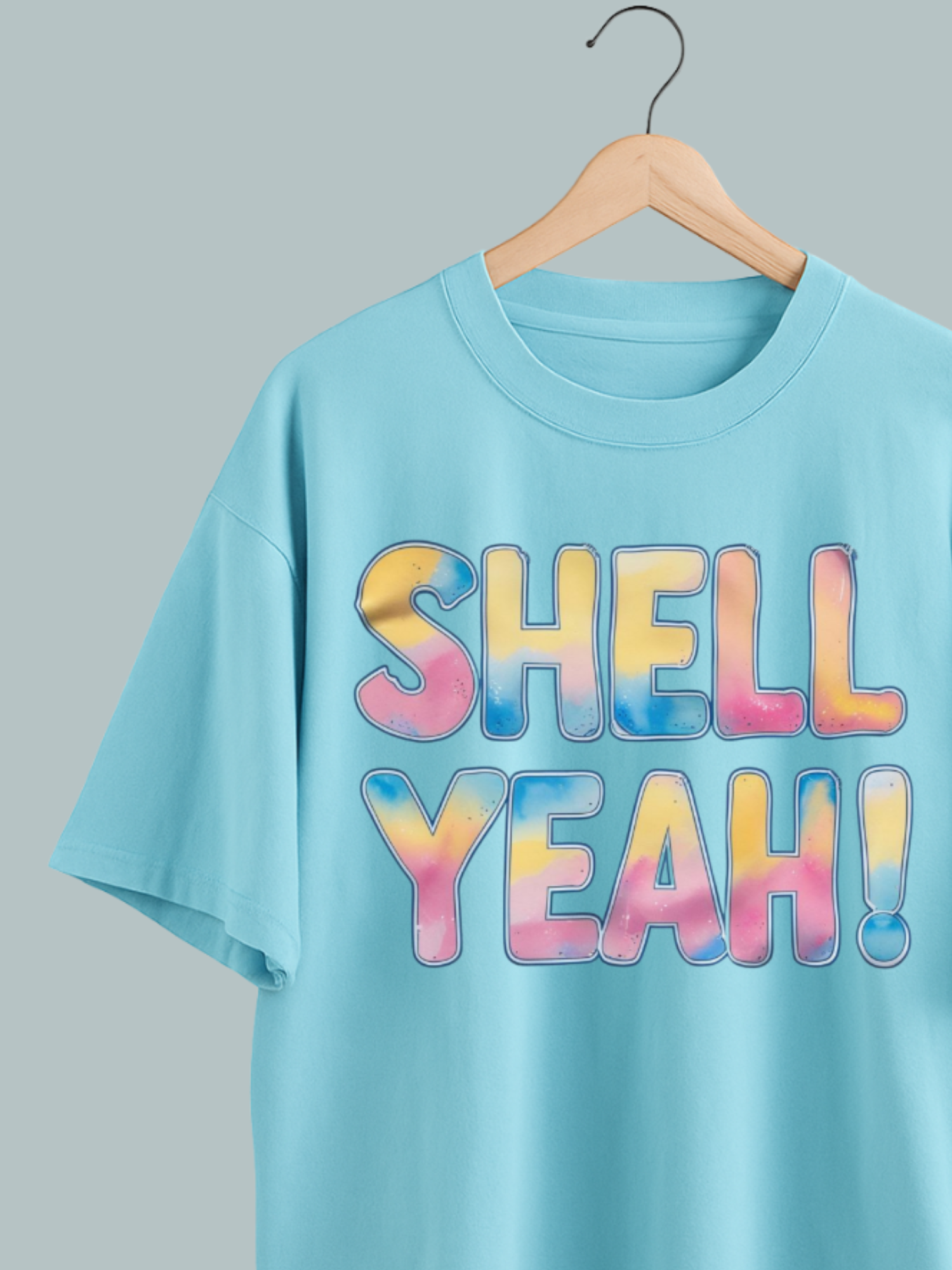 Shell Yeah! Oversized T-Shirt - Image 4